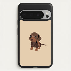 Brown - Dachshunds  - Dachshunds Phone Case for Google Pixel 9 Pro XL