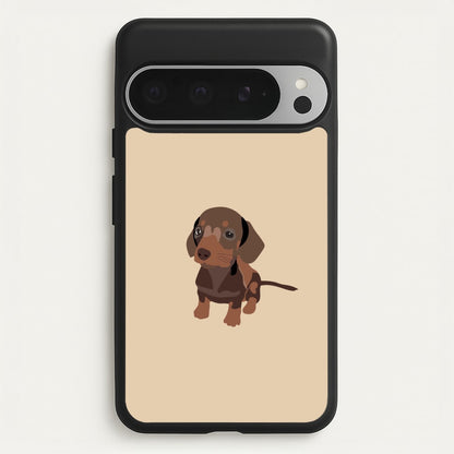 Brown - Dachshunds  - Dachshunds Phone Case for Google Pixel 9 Pro XL
