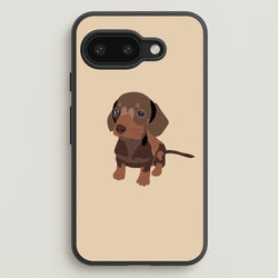 Brown - Dachshunds  - Dachshunds Phone Case for Google Pixel 9a