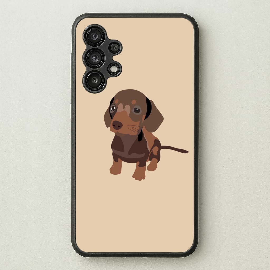 Brown - Dachshunds  - Dachshunds Phone Case for Galaxy A13