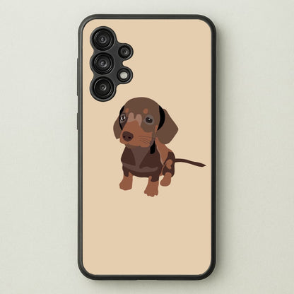 Brown - Dachshunds  - Dachshunds Phone Case for Galaxy A13
