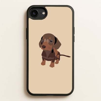 Brown - Dachshunds  - Dachshunds Phone Case for iPhone 6 / 7 / 8 / SE