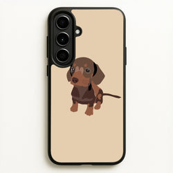 Brown - Dachshunds  - Dachshunds Phone Case for Galaxy A56