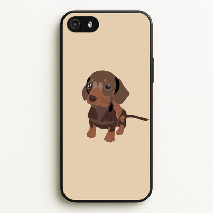 Brown - Dachshunds  - Dachshunds Phone Case for iPhone 5 / 5s / SE 2016