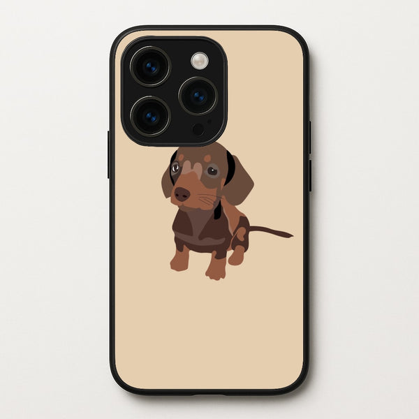 Brown - Dachshunds  - Dachshunds Phone Case for iPhone 15 Pro Max