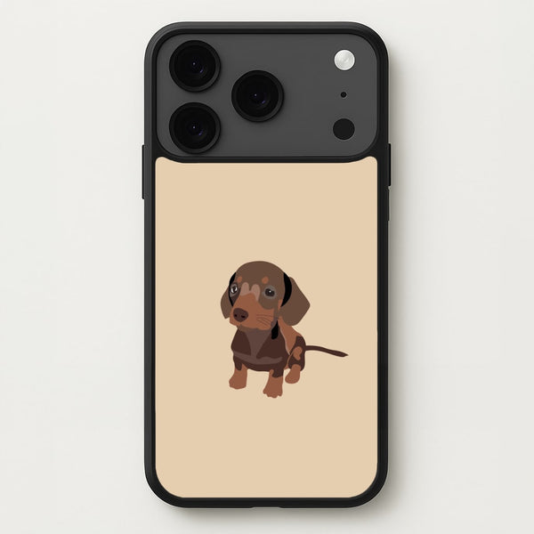 Brown - Dachshunds Phone Case for iPhone 17 Pro