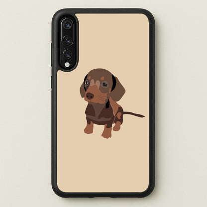 Brown - Dachshunds  - Dachshunds Phone Case for Huawei P20 Pro