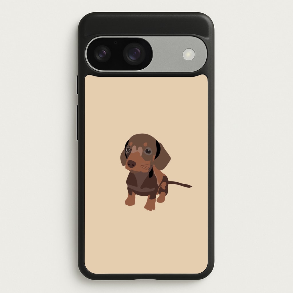 Brown - Dachshunds  - Dachshunds Phone Case for Google Pixel 9 / 9 Pro