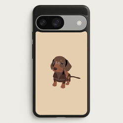 Brown - Dachshunds  - Dachshunds Phone Case for Google Pixel 9 / 9 Pro