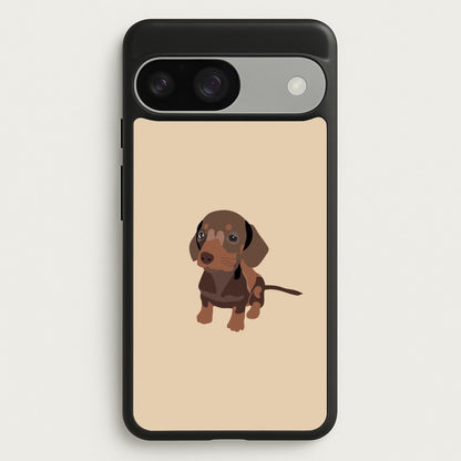 Brown - Dachshunds  - Dachshunds Phone Case for Google Pixel 9 / 9 Pro