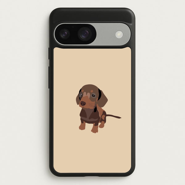 Brown - Dachshunds  - Dachshunds Phone Case for Google Pixel 9 / 9 Pro