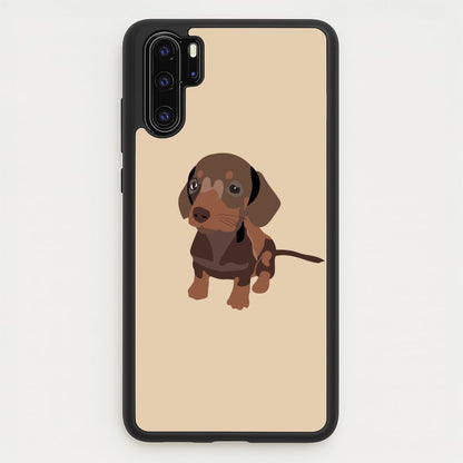 Brown - Dachshunds  - Dachshunds Phone Case for Huawei P30 Pro