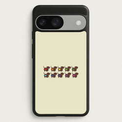 Love hearts - Dachshunds  - Dachshunds Phone Case for Google Pixel 9 / 9 Pro
