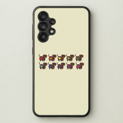 Love hearts - Dachshunds  - Dachshunds Phone Case for Galaxy A13