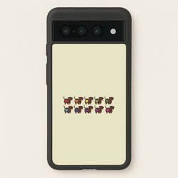 Love hearts - Dachshunds  - Dachshunds Phone Case for Google Pixel 7 Pro