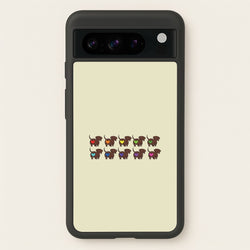 Love hearts - Dachshunds  - Dachshunds Phone Case for Google Pixel 8 Pro