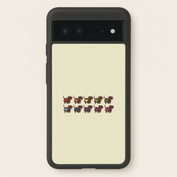 Love hearts - Dachshunds  - Dachshunds Phone Case for Google Pixel 6