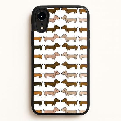 Collage - Dachshunds  - Dachshunds Phone Case for iPhone XR