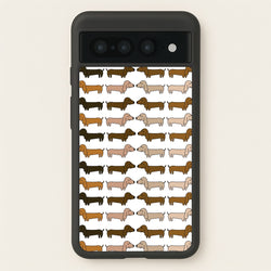 Collage - Dachshunds  - Dachshunds Phone Case for Google Pixel 7 Pro