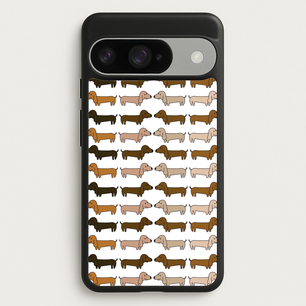 Collage - Dachshunds Phone Case for Google Pixel 10 / 10 Pro