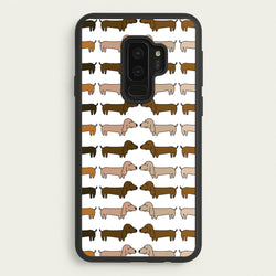 Collage - Dachshunds  - Dachshunds Phone Case for Galaxy S9 Plus
