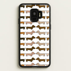 Collage - Dachshunds  - Dachshunds Phone Case for Galaxy S9