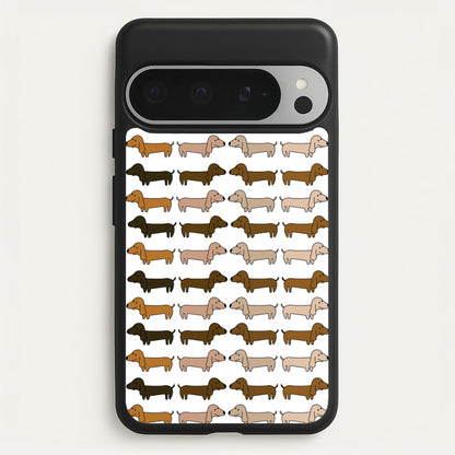 Collage - Dachshunds  - Dachshunds Phone Case for Google Pixel 9 Pro XL
