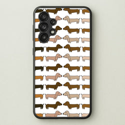 Collage - Dachshunds  - Dachshunds Phone Case for Galaxy A13
