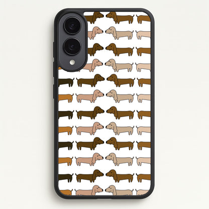Collage - Dachshunds  - Dachshunds Phone Case for Galaxy S25 Edge