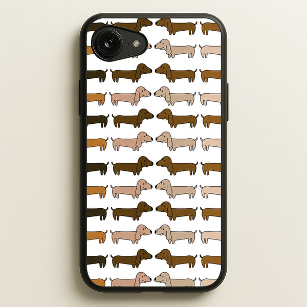 Collage - Dachshunds  - Dachshunds Phone Case for iPhone 16e