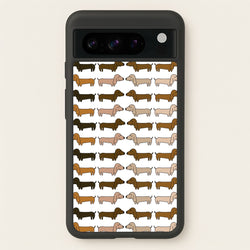 Collage - Dachshunds  - Dachshunds Phone Case for Google Pixel 8 Pro