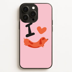I love Dachshunds  - Dachshunds Phone Case for iPhone 12 Pro Max