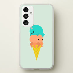 Narwhal Octopus Ice Cream  - Summer Phone Case for Galaxy A15