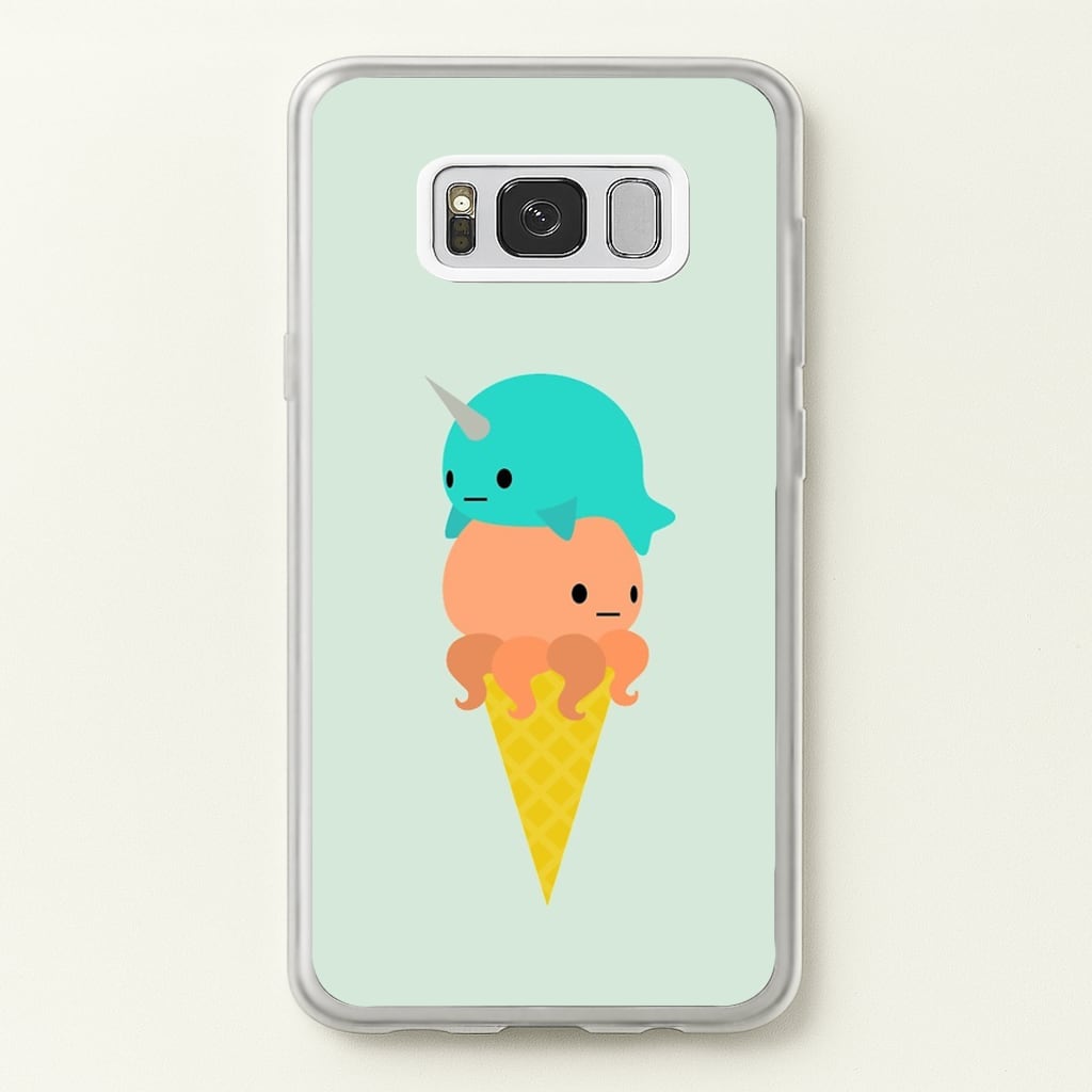Narwhal Octopus Ice Cream  - Summer Phone Case for Galaxy S8