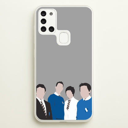 The Cartoon Inbetween  -  Phone Case for Galaxy A21s