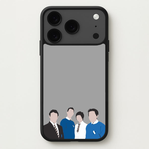 The Cartoon Inbetween Phone Case for iPhone 17 Pro Max