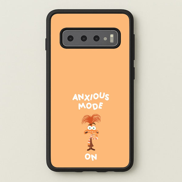 Anxious Mode On - Inside Out  - Disney Phone Case for Galaxy S10 Plus
