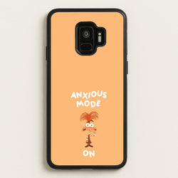 Anxious Mode On - Inside Out  - Disney Phone Case for Galaxy S9