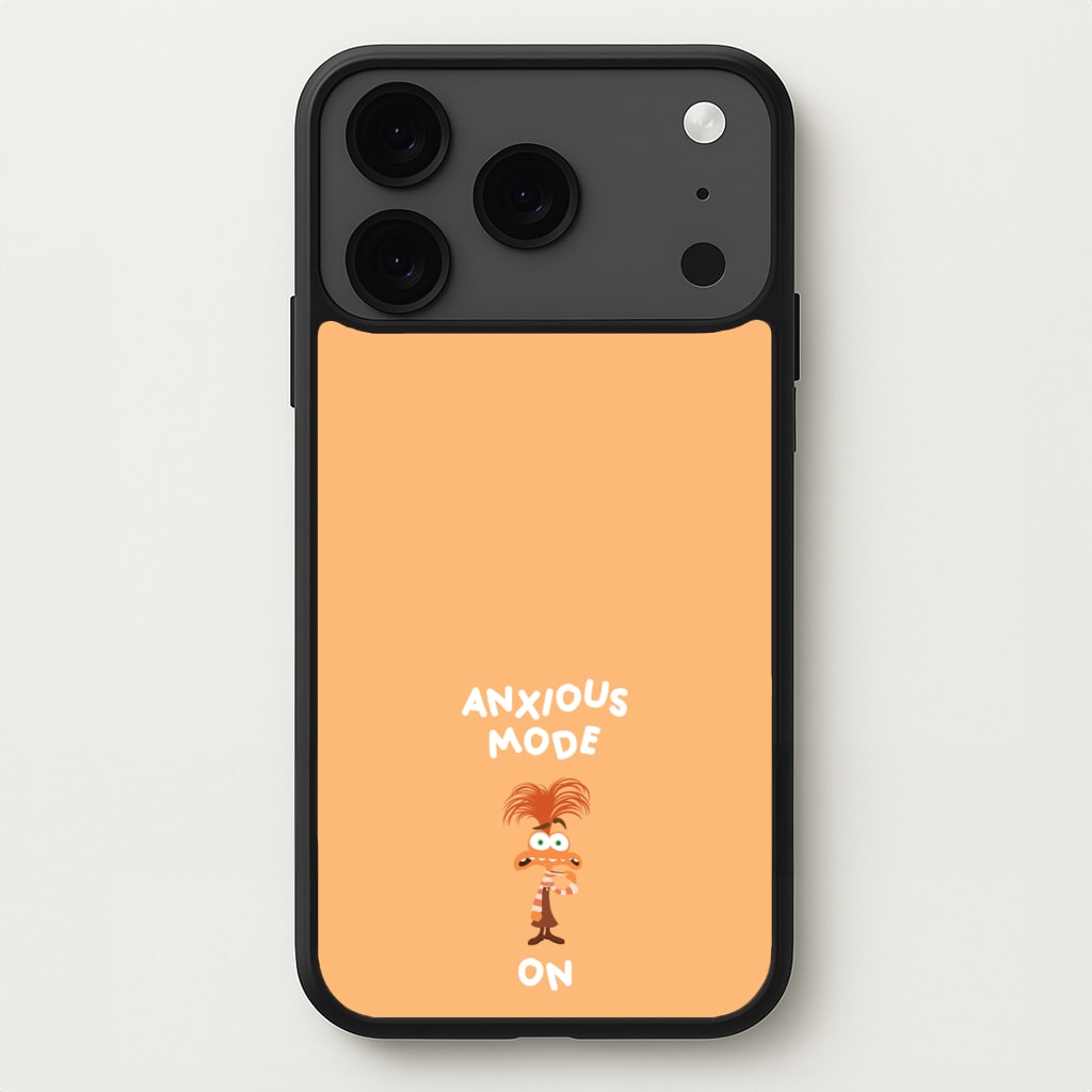 Anxious Mode On - Inside Out Phone Case for iPhone 17 Pro
