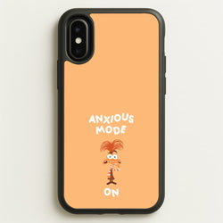Anxious Mode On - Inside Out  - Disney Phone Case for iPhone X / XS