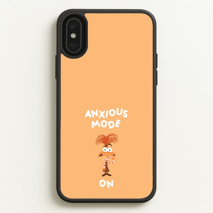 Anxious Mode On - Inside Out  - Disney Phone Case for iPhone XS Max