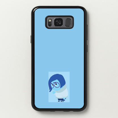 Sadness - Inside Out  - Disney Phone Case for Galaxy S8 Plus