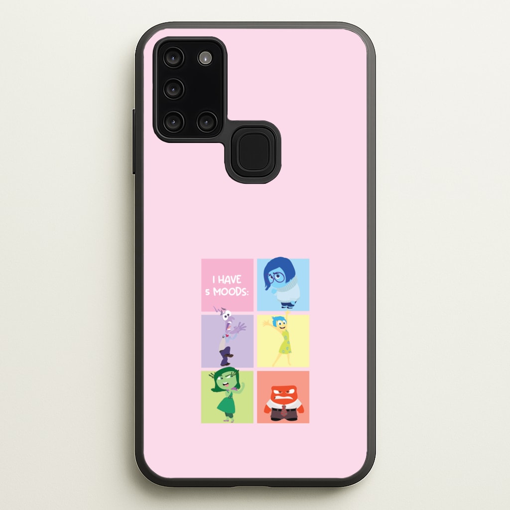 I Have Moods - Inside Out  - Disney Phone Case for Galaxy A21s