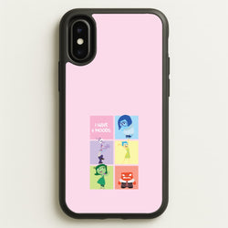 I Have Moods - Inside Out  - Disney Phone Case for iPhone X / XS