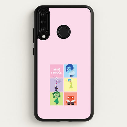 I Have Moods - Inside Out  - Disney Phone Case for Huawei P30 Lite