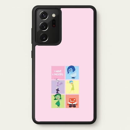 I Have Moods - Inside Out  - Disney Phone Case for Galaxy Note 20 Ultra