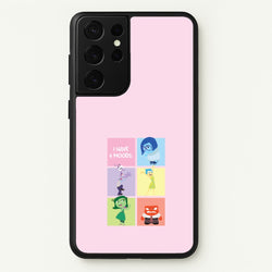 I Have Moods - Inside Out  - Disney Phone Case for Galaxy S21 Ultra