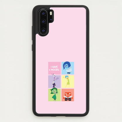 I Have Moods - Inside Out  - Disney Phone Case for Huawei P30 Pro