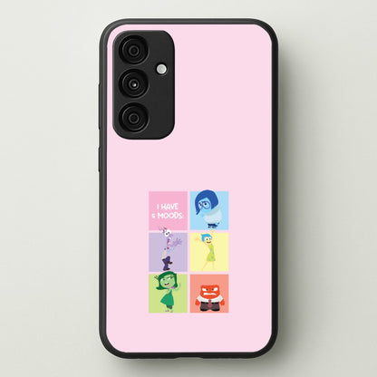 I Have Moods - Inside Out  - Disney Phone Case for Galaxy A35