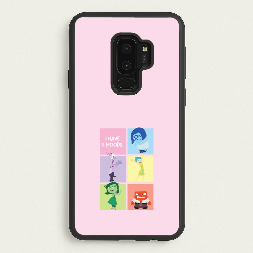 I Have Moods - Inside Out  - Disney Phone Case for Galaxy S9 Plus